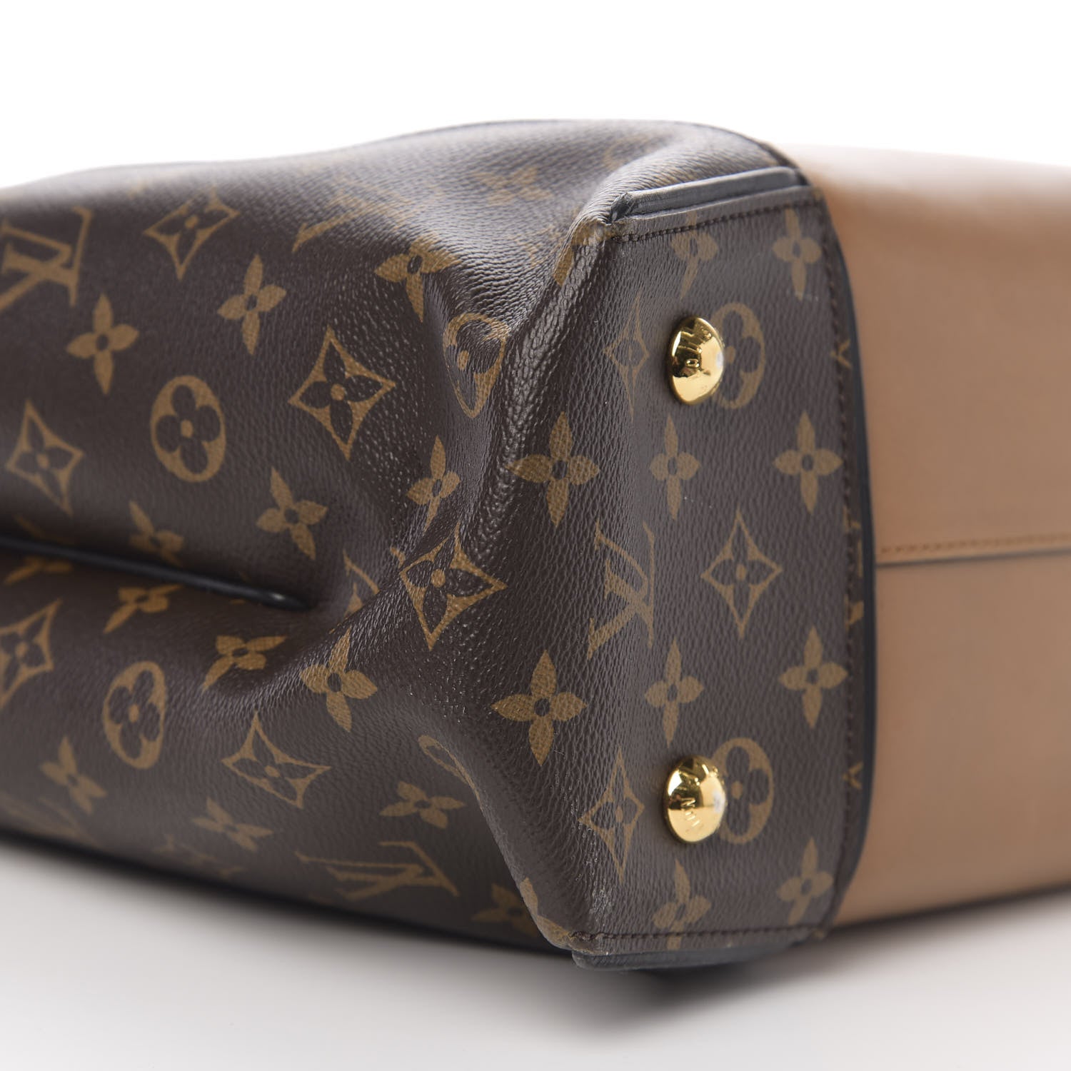 Louis Vuitton Monogram Cuir Orfevre Tote W PM Noisette 8 of 10