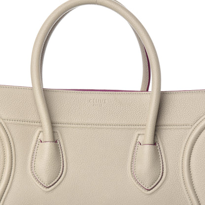 Celine Baby Grained Calfskin Medium Phantom Luggage Beige 6 of 10