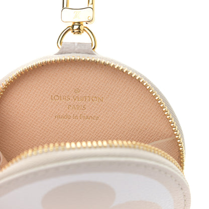 Louis Vuitton Monogram Giant By The Pool Multi Pochette Accessories Round Coin Purse Brume 6 of 6