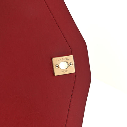Chanel Calfskin Quilted Flap Red 8 of 11