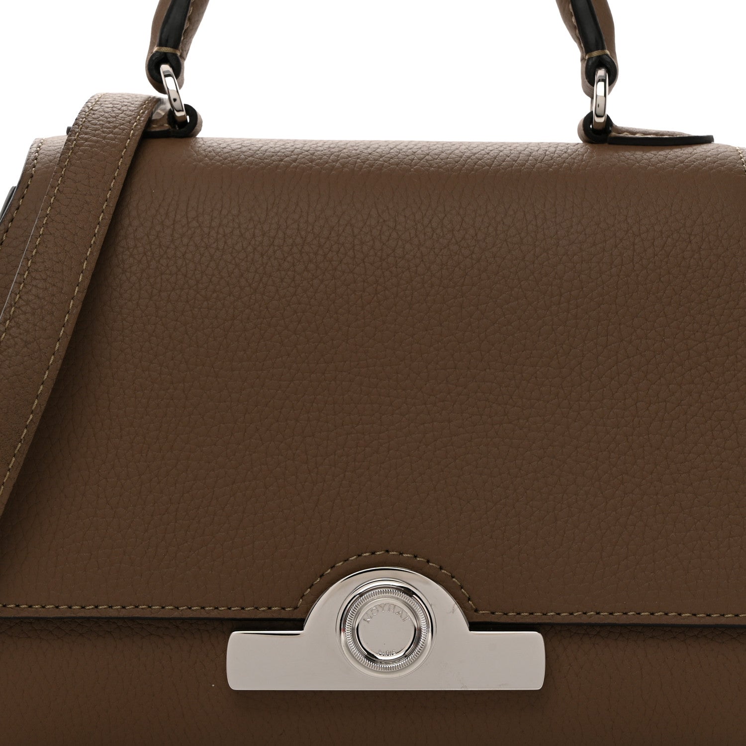 Moynat Taurillon Blush Rejane BB Tourterelle 7 of 9