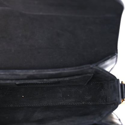 Christian Dior Box Calfskin 30 Montaigne Small Avenue Bag  Black 5 of 7