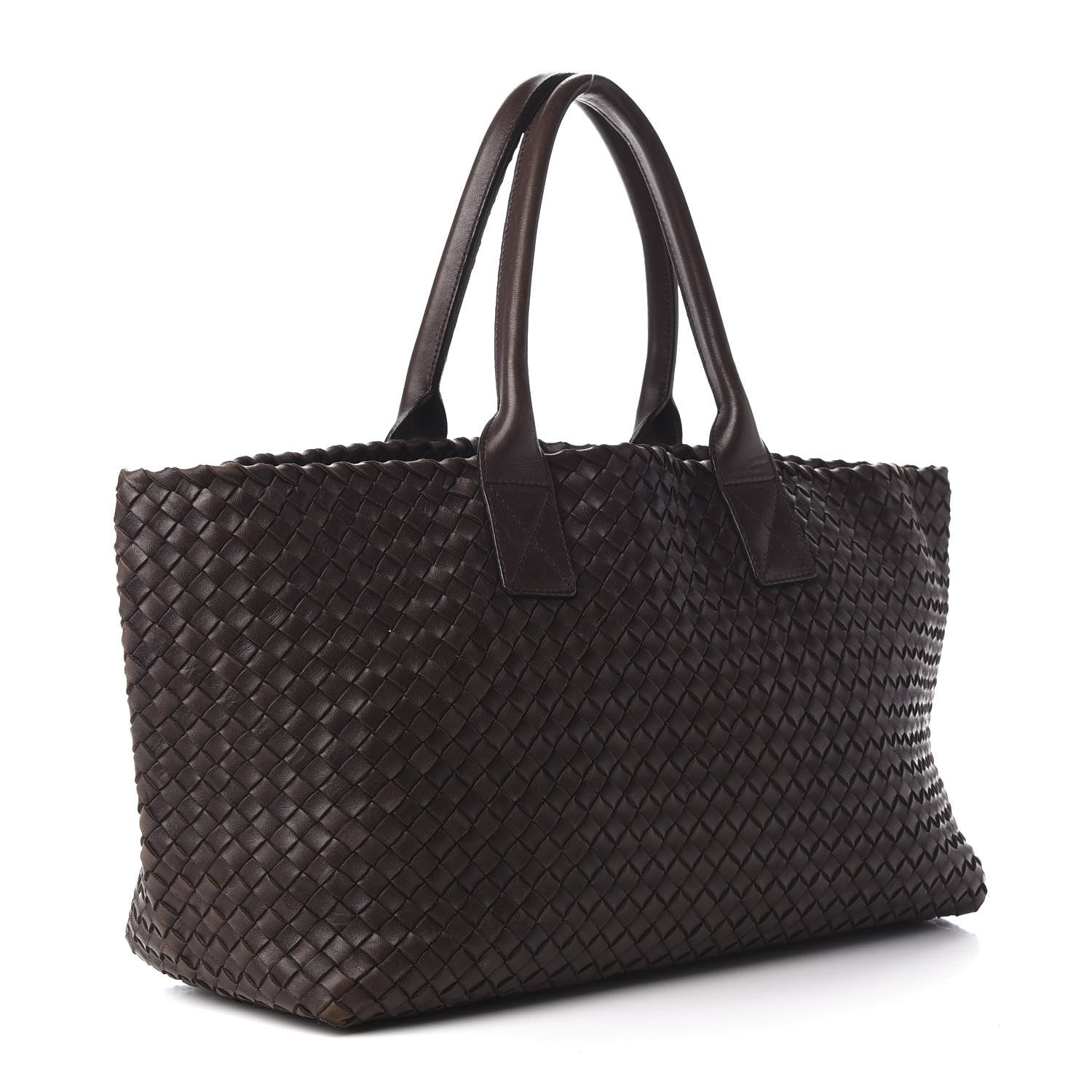 Bottega Veneta Nappa Intrecciato Medium Cabat Ebano 4 of 12