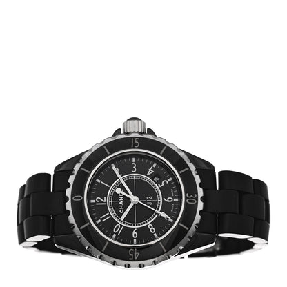 Chanel Stainless Steel Matte Ceramic 33mm J12 Quartz Watch Black 2 of 4