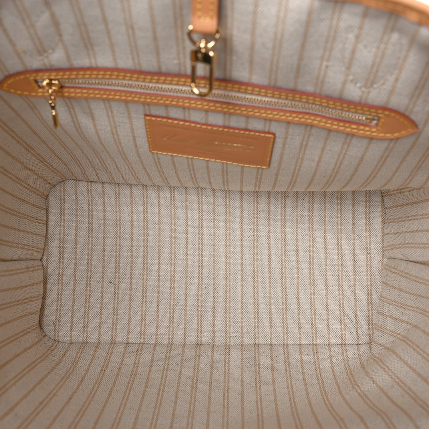 Louis Vuitton Monogram Origine Lin Neverfull MM 5 of 7