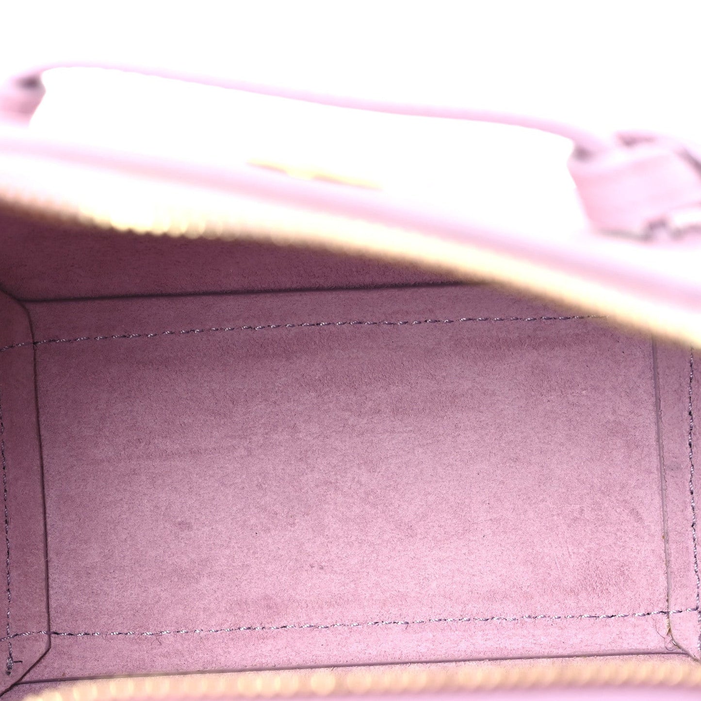 Grained Calfskin Nano Belt Bag Antique Rose