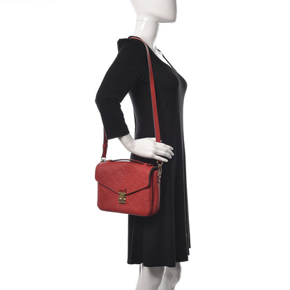 Louis Vuitton Empreinte Pochette Metis Cherry 2 of 9