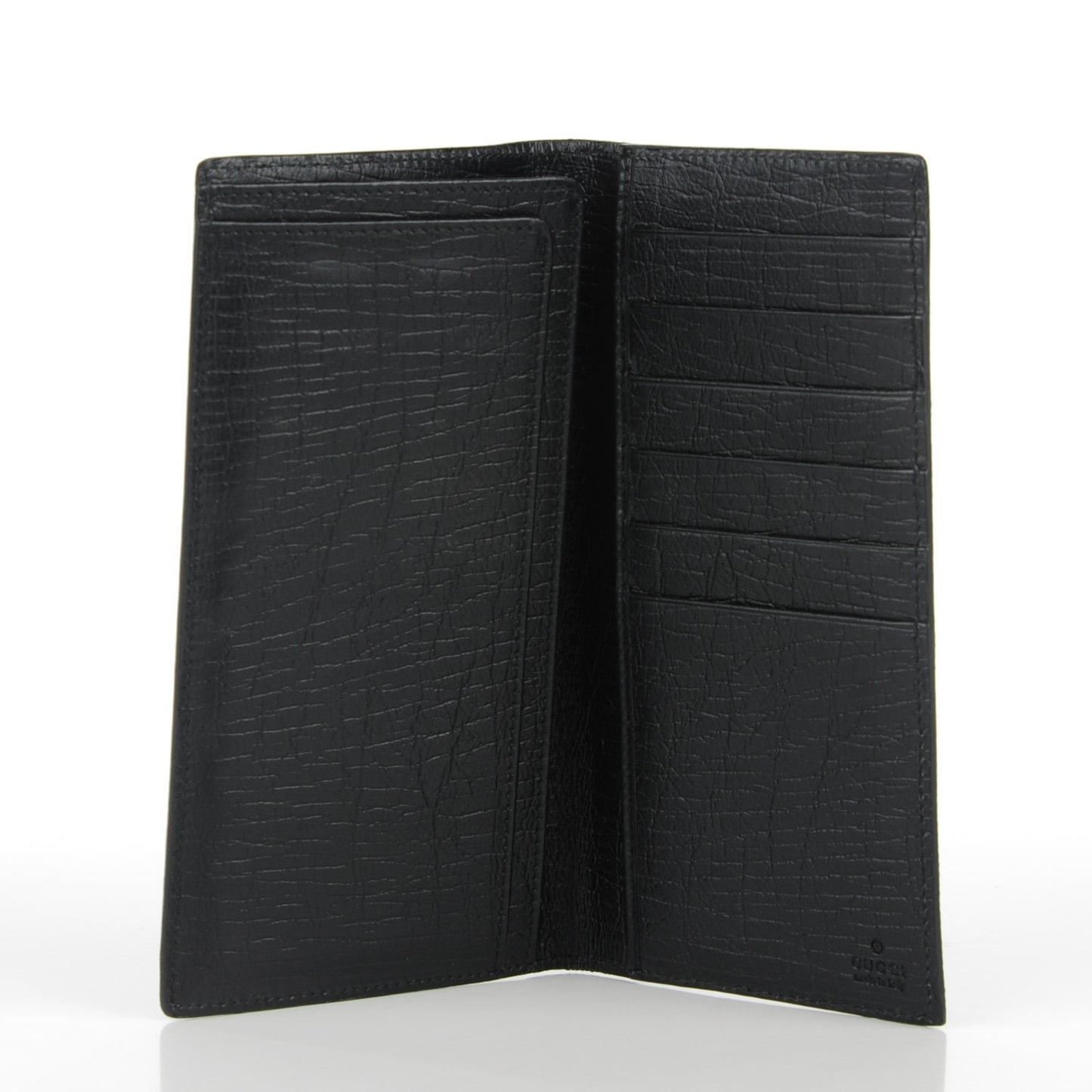Monogram Coated Canvas Checkbook Cover Black