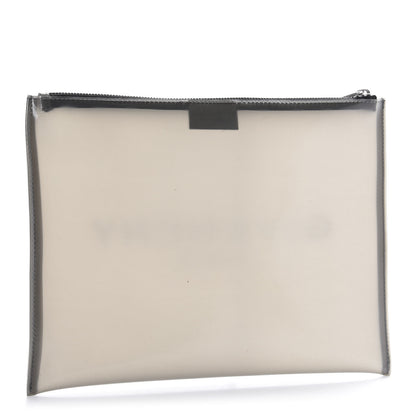 Givenchy PVC Large Flat Logo Pouch Transparent 3 of 9