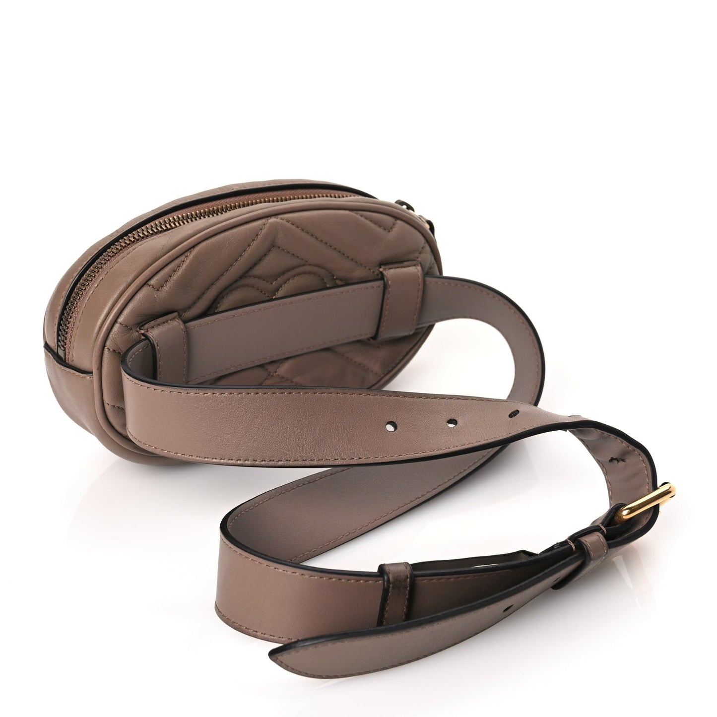 Calfskin Matelasse GG Marmont Belt Bag 85 34 Porcelain Rose