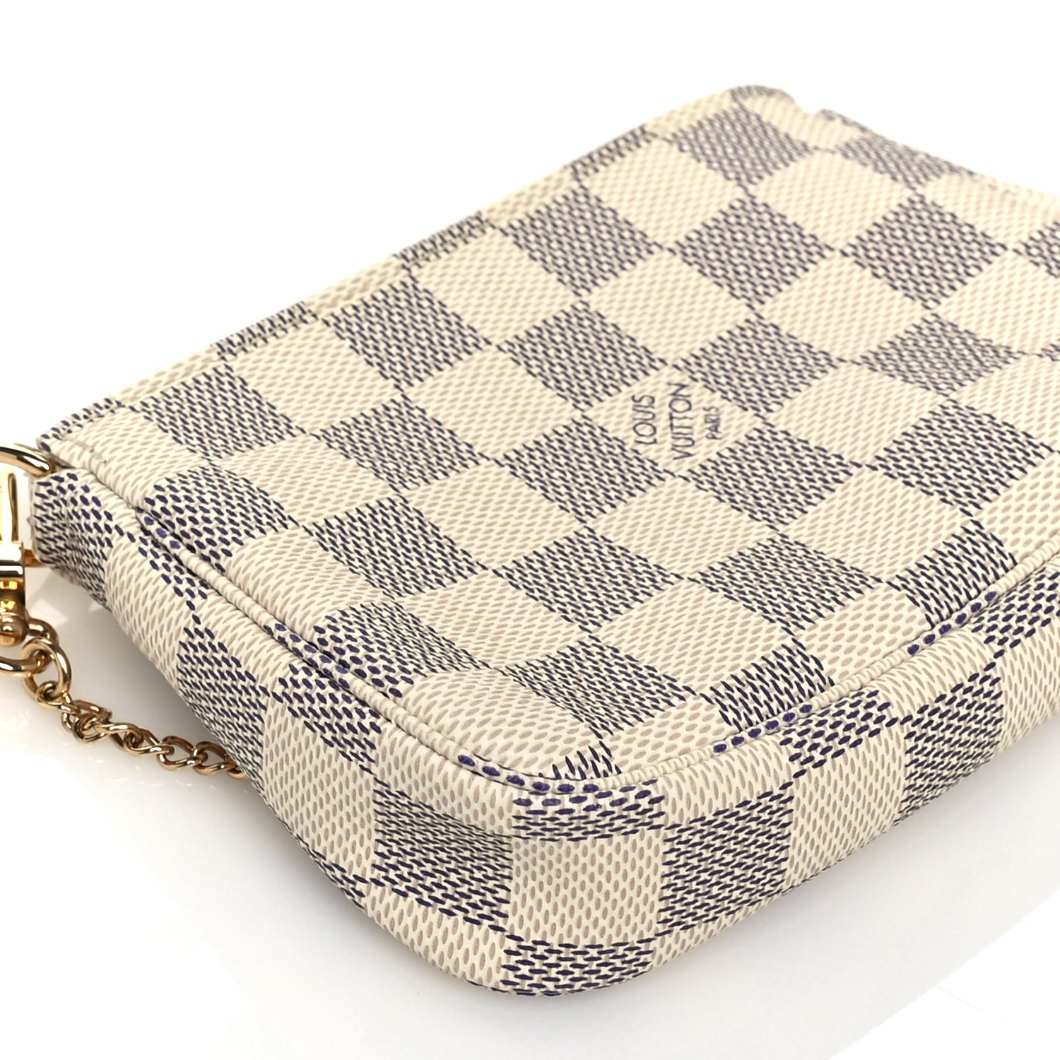 Louis Vuitton Damier Azur Mini Pochette Accessories 8 of 8
