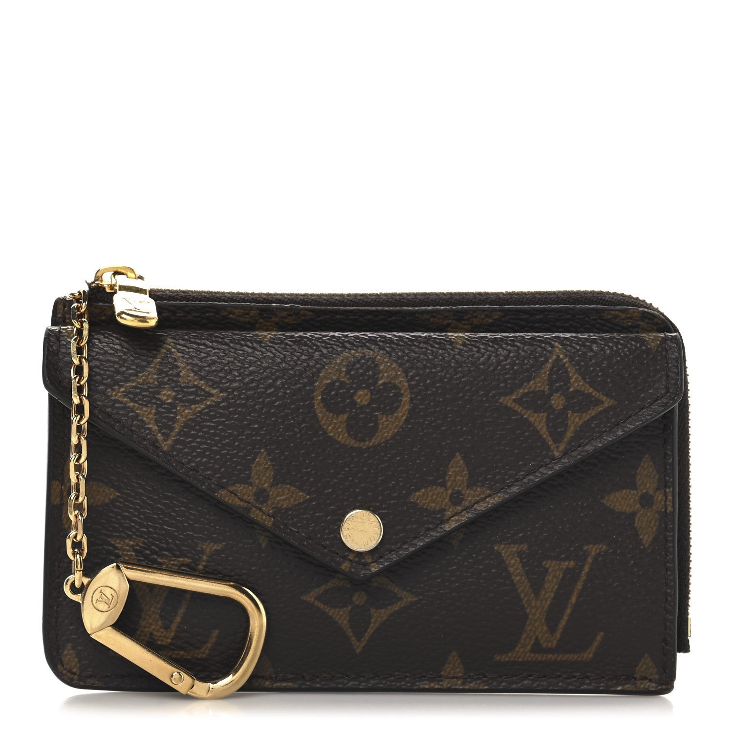 Louis Vuitton Monogram Recto Verso Card Holder Black 1 of 7