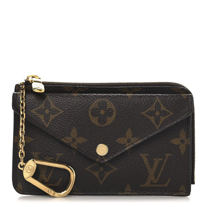 Louis Vuitton Monogram Recto Verso Card Holder Black 1 of 7