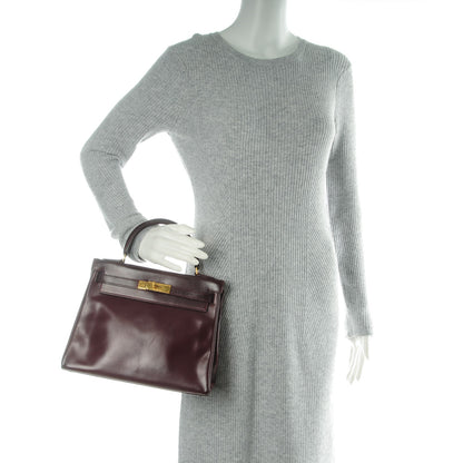 Hermes Box Kelly Retourne 28 Rouge H 2 of 29