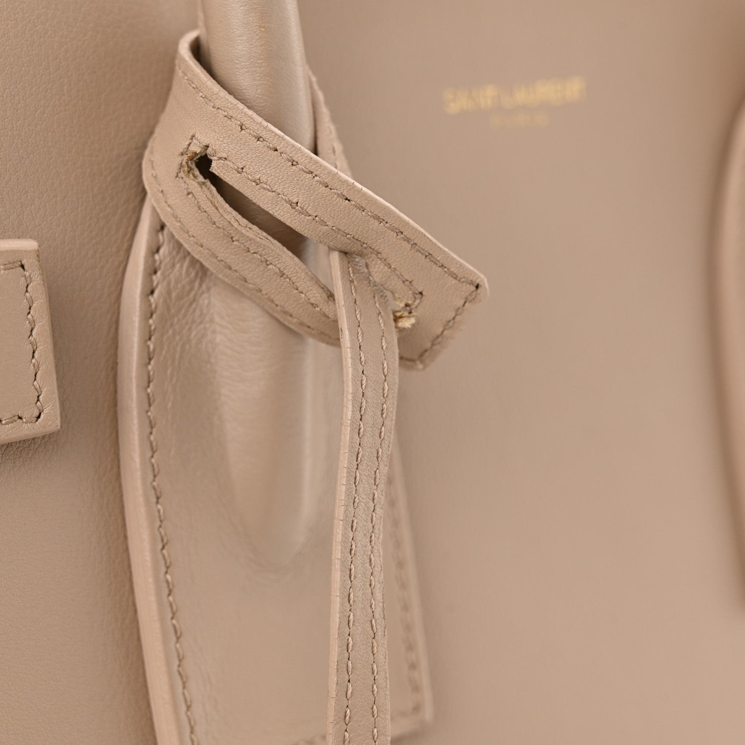 Saint Laurent Calfskin Small Sac De Jour Nude Powder 18 of 24