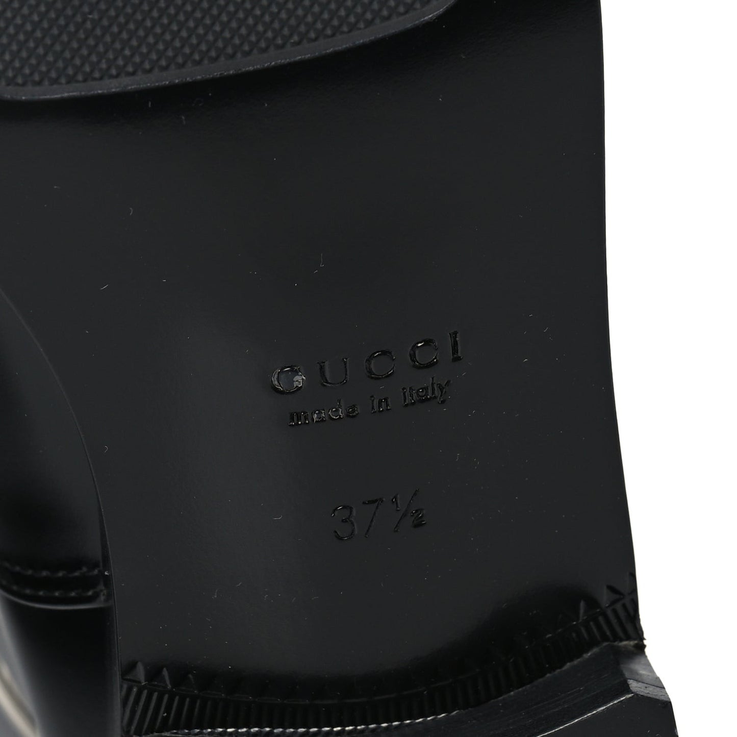 Patent Calfskin Michelangelo Slim Horsebit Riding Boots 37.5 Black