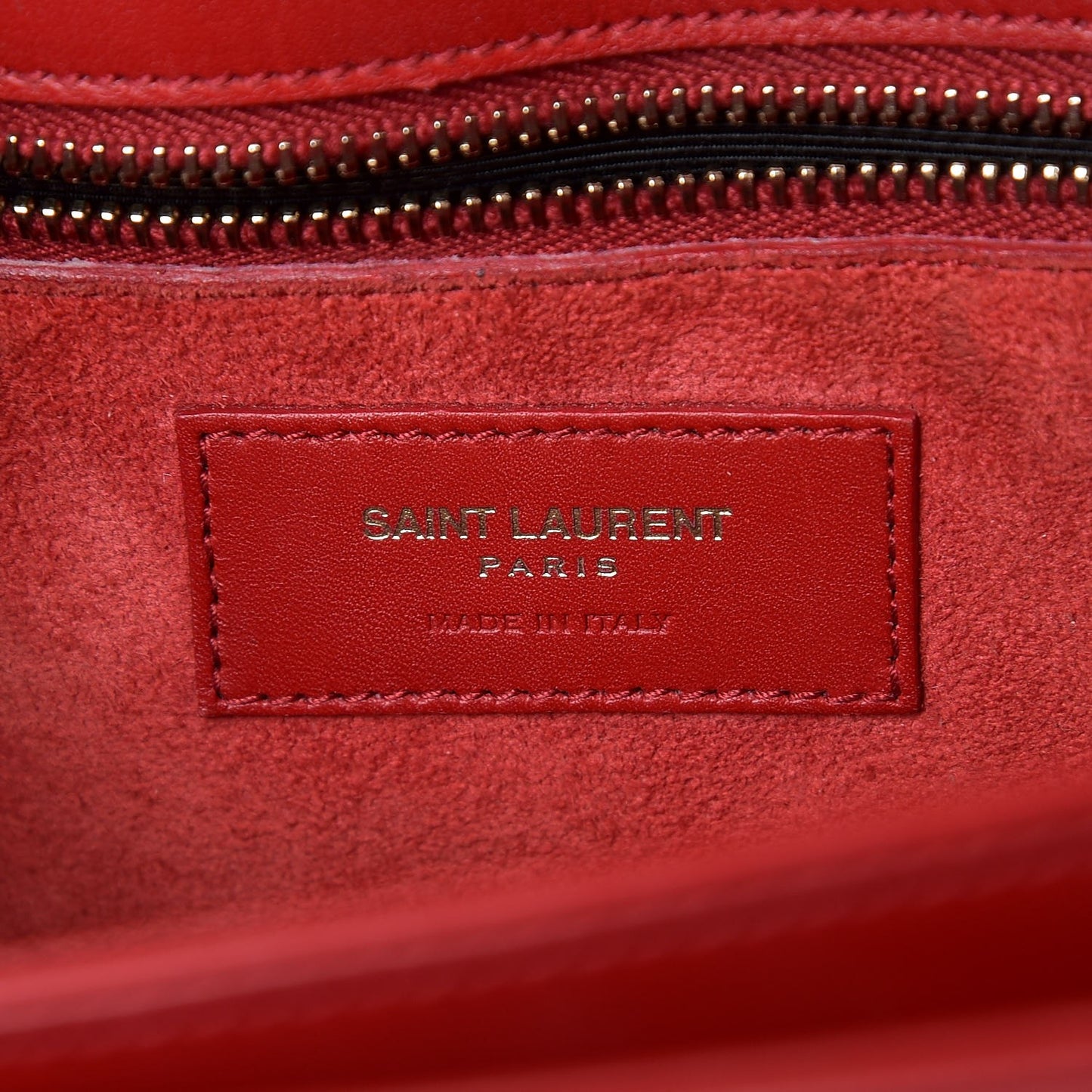 Smooth Calfskin Medium Classic Monogram Universite Bag Red