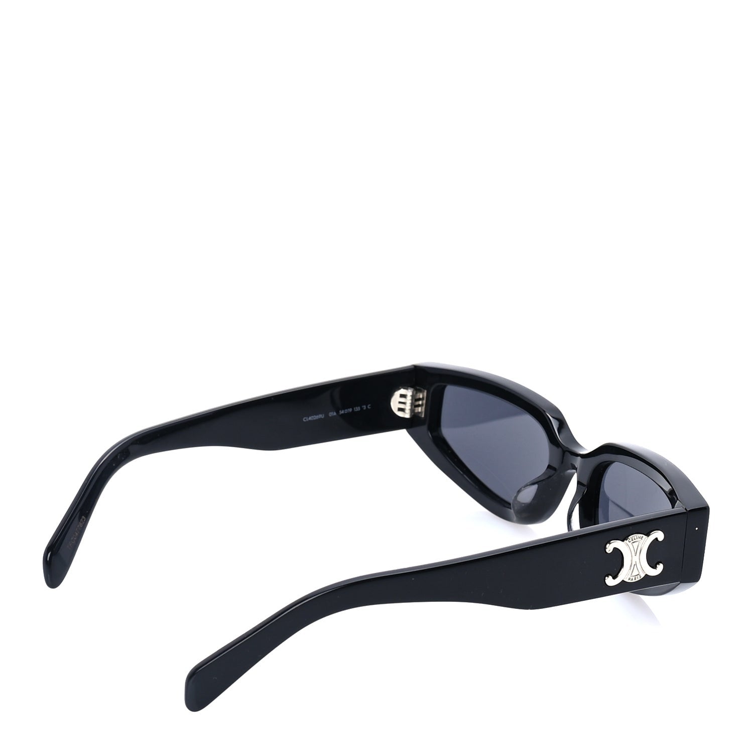 Celine Acetate Triomphe Sunglasses CL40209U Black 2 of 7
