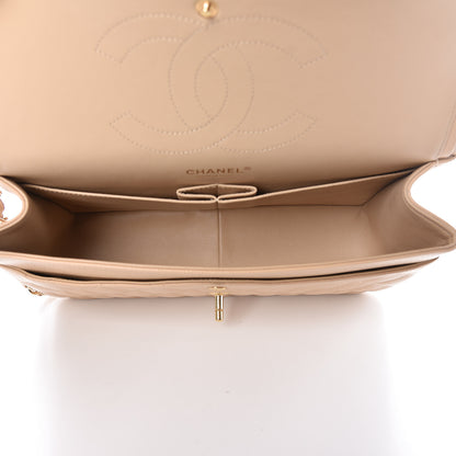 Chanel Caviar Quilted Jumbo Double Flap Beige Clair 7 of 10