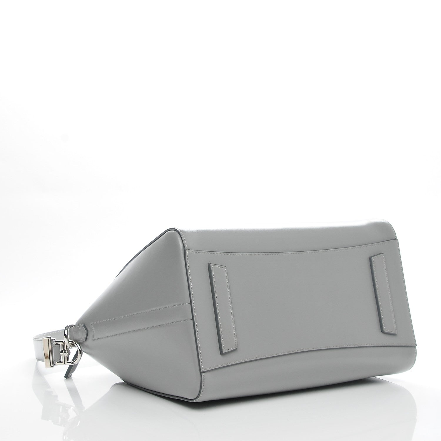 Givenchy Shiny Lord Calfskin Medium Antigona Pearl Grey 4 of 7