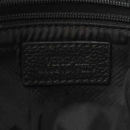 Versace Grained Calfskin Medusa Belt Bag Black 5 of 7
