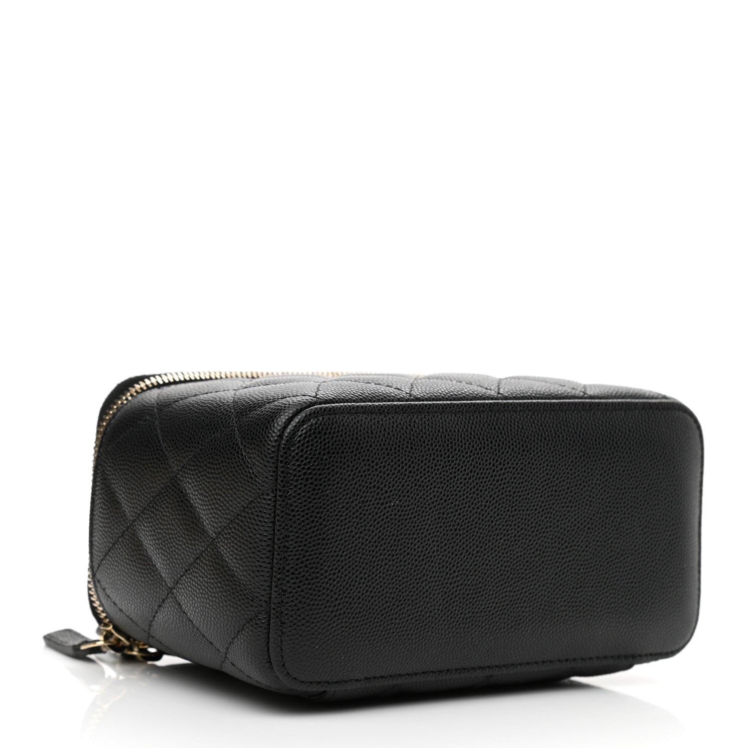 Chanel Caviar Quilted Small Vanity Case With Chain Black 4 of 11
