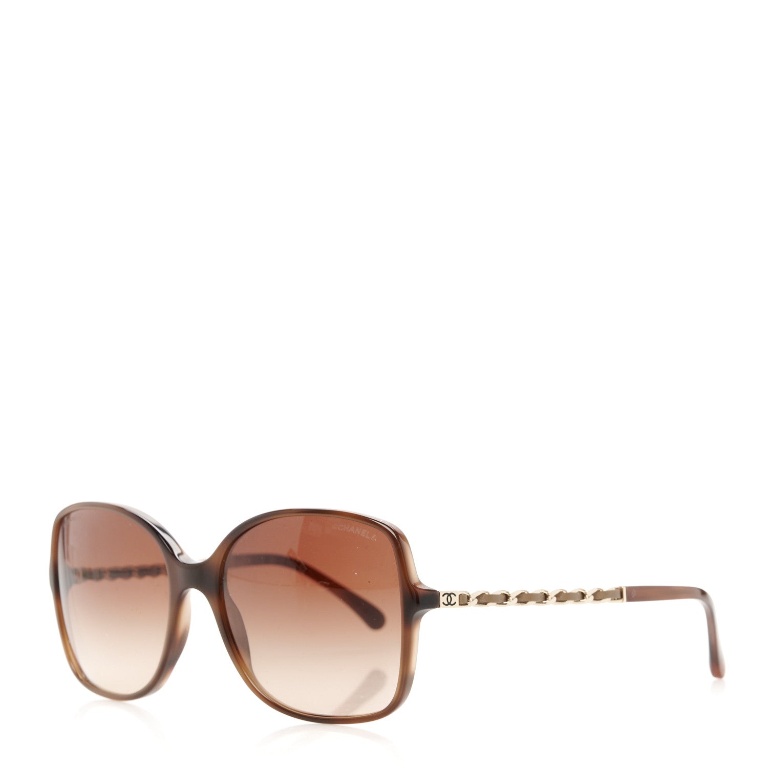 Chanel Acetate CC Sunglasses 5210-Q Black 1 of 8