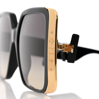 Louis Vuitton Acetate LV Moon Square Sunglasses Z1664E Black 8 of 9