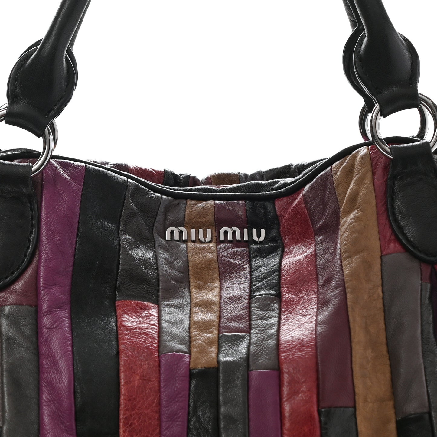 Nappa Large Patchwork Tote Amarena