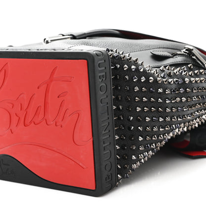 Christian Louboutin Calfskin Spiked Explorafunk Backpack Black 9 of 10