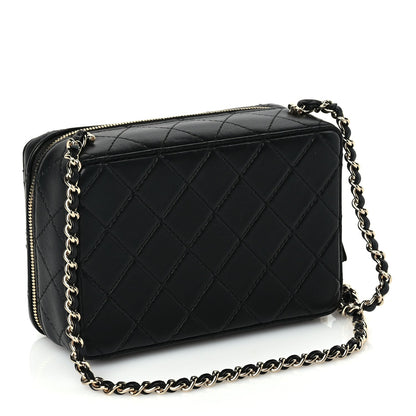 Chanel Lambskin Quilted Coco Click Bag Black 2 of 10