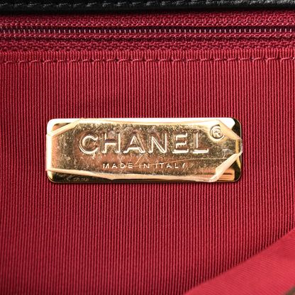 Chanel Goatskin Quilted Medium Chanel 19 Flap Black 6 of 11