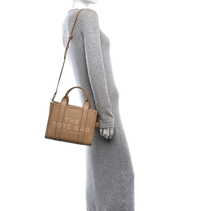 Marc Jacobs Grained Calfskin Small The Tote Camel 2 of 7