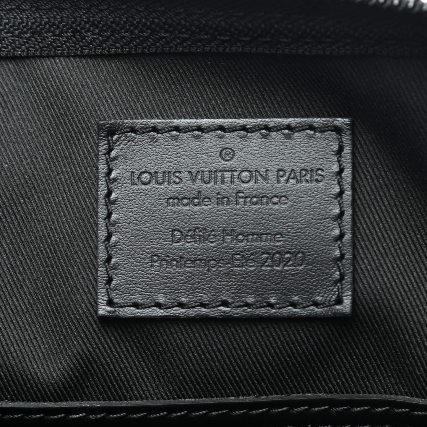 Monogram Tuffetage Keepall Triangle Bandouliere 50 Jaune