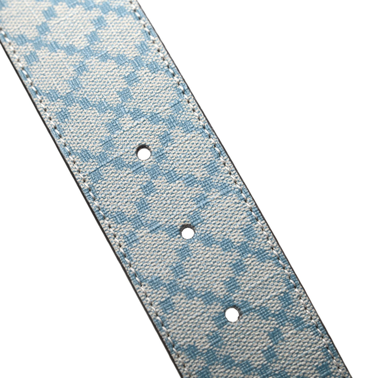 Diamante Interlocking G Belt 100 40 Blue