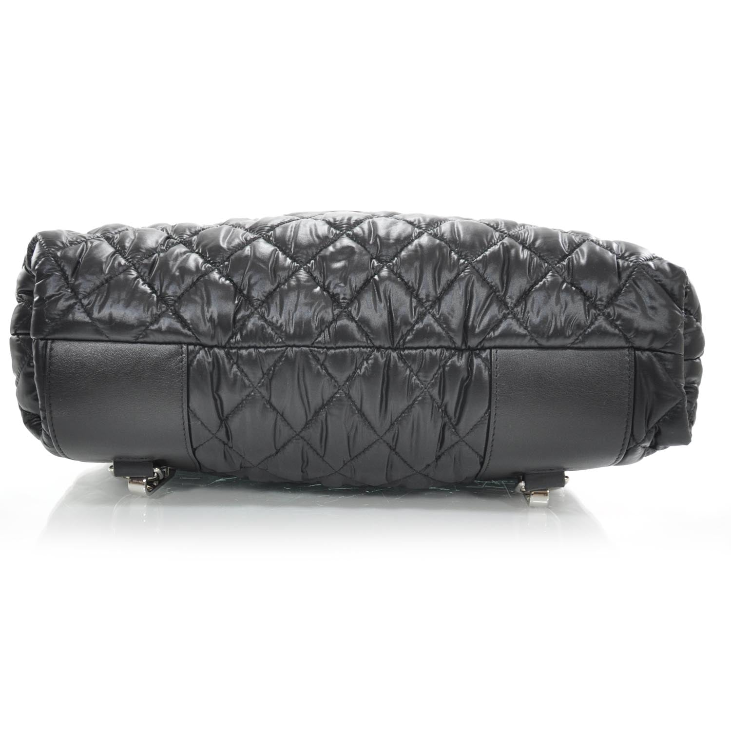 Chanel Nylon Coco Cocoon Backpack Black 4 of 9