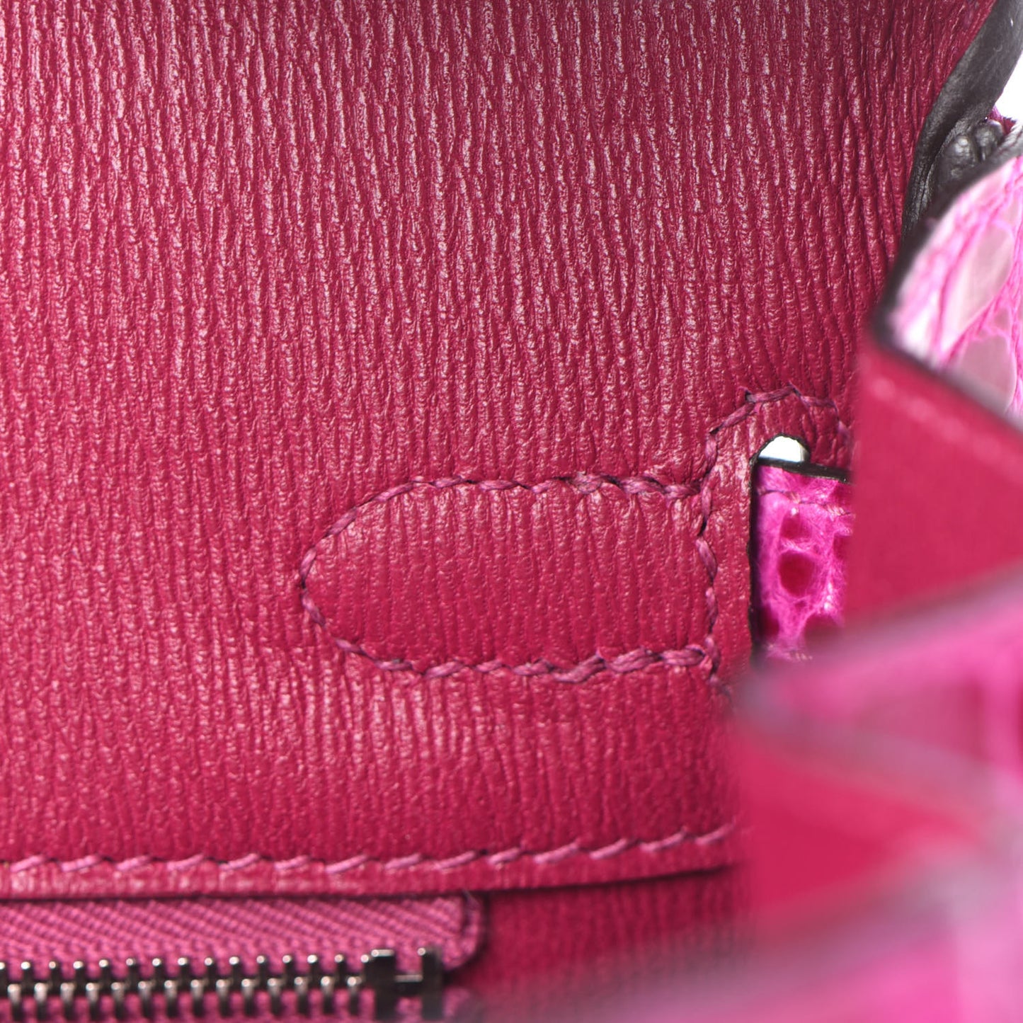 Shiny Niloticus Crocodile Birkin 25 Rose Scheherazade