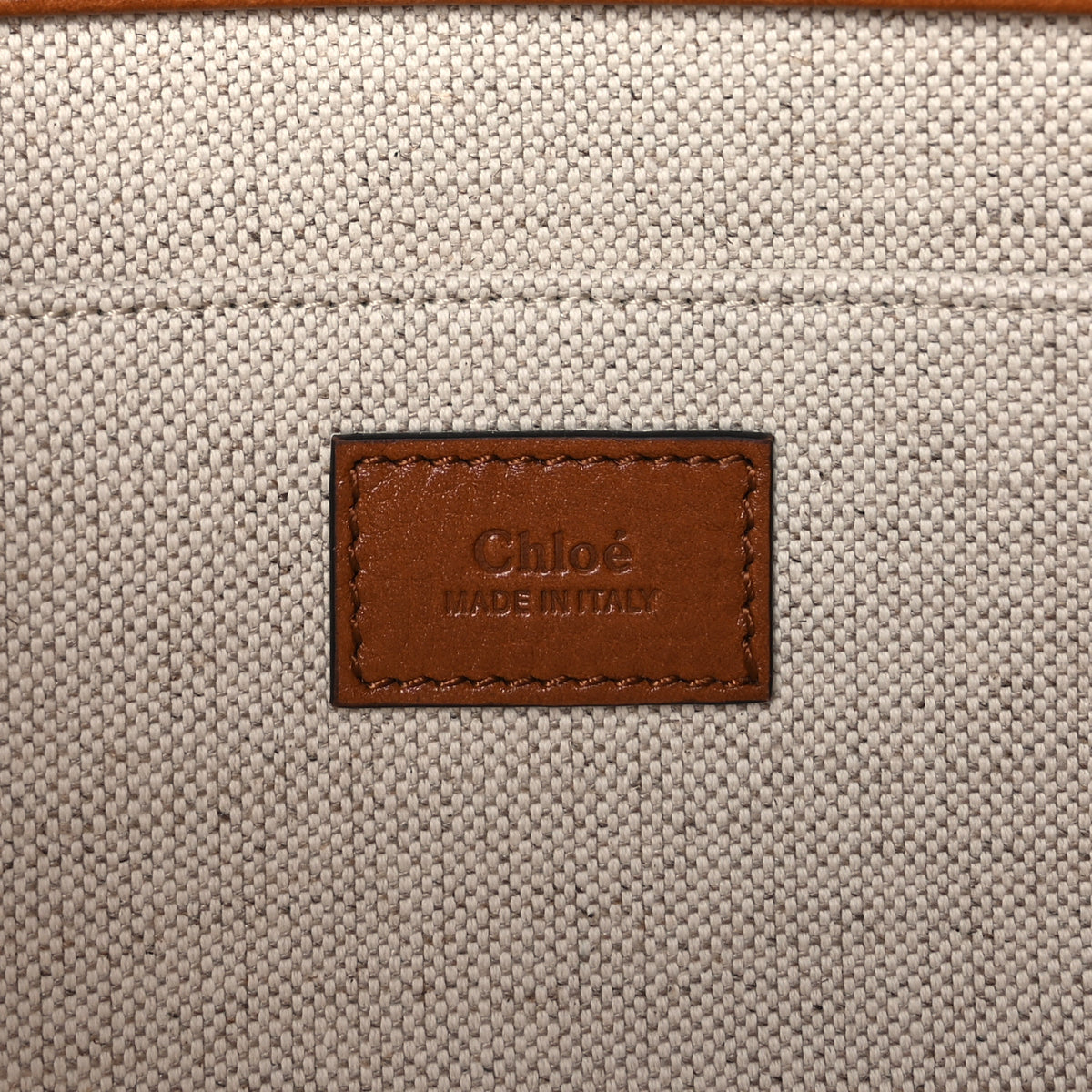 Chloe Calfskin Medium Woody Tote Clay Brown 10 of 16