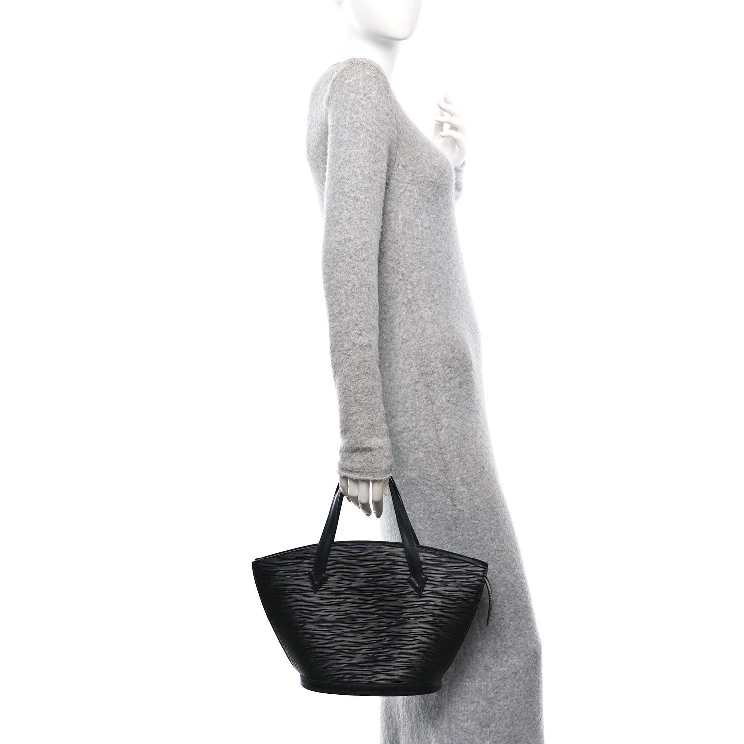 Louis Vuitton Epi Saint Jacques PM Black 2 of 7