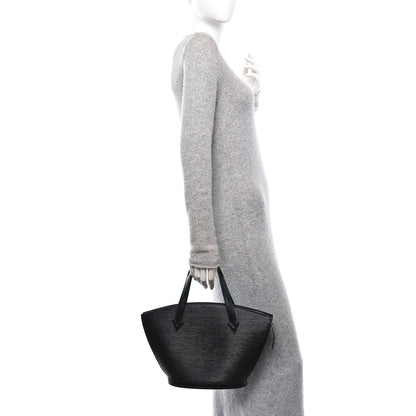 Louis Vuitton Epi Saint Jacques PM Black 2 of 7