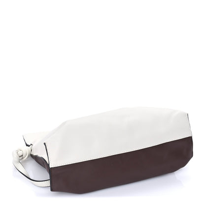 Loewe Nappa Medium Bi-Color Flamenco Knot Bag White 3 of 7
