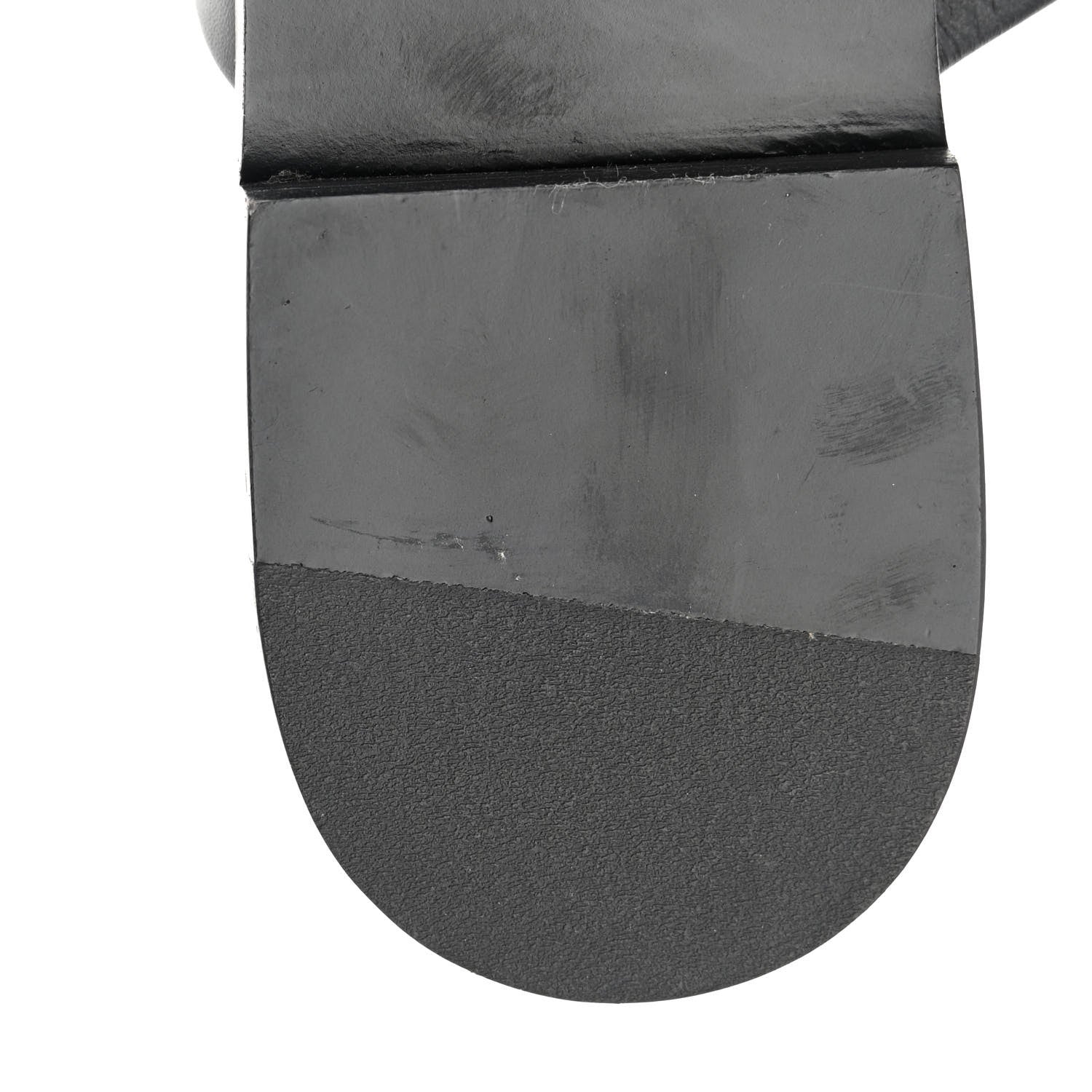 Hermes Calfskin Claire Sandals 36.5 Black 12 of 12