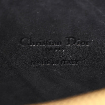 Christian Dior Grained Calfskin Caro Double Pouch Black 7 of 7