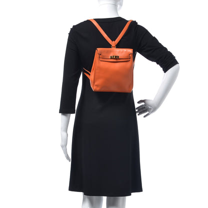 Hermes Swift Kelly Ado 20 PM Backpack Orange 2 of 11