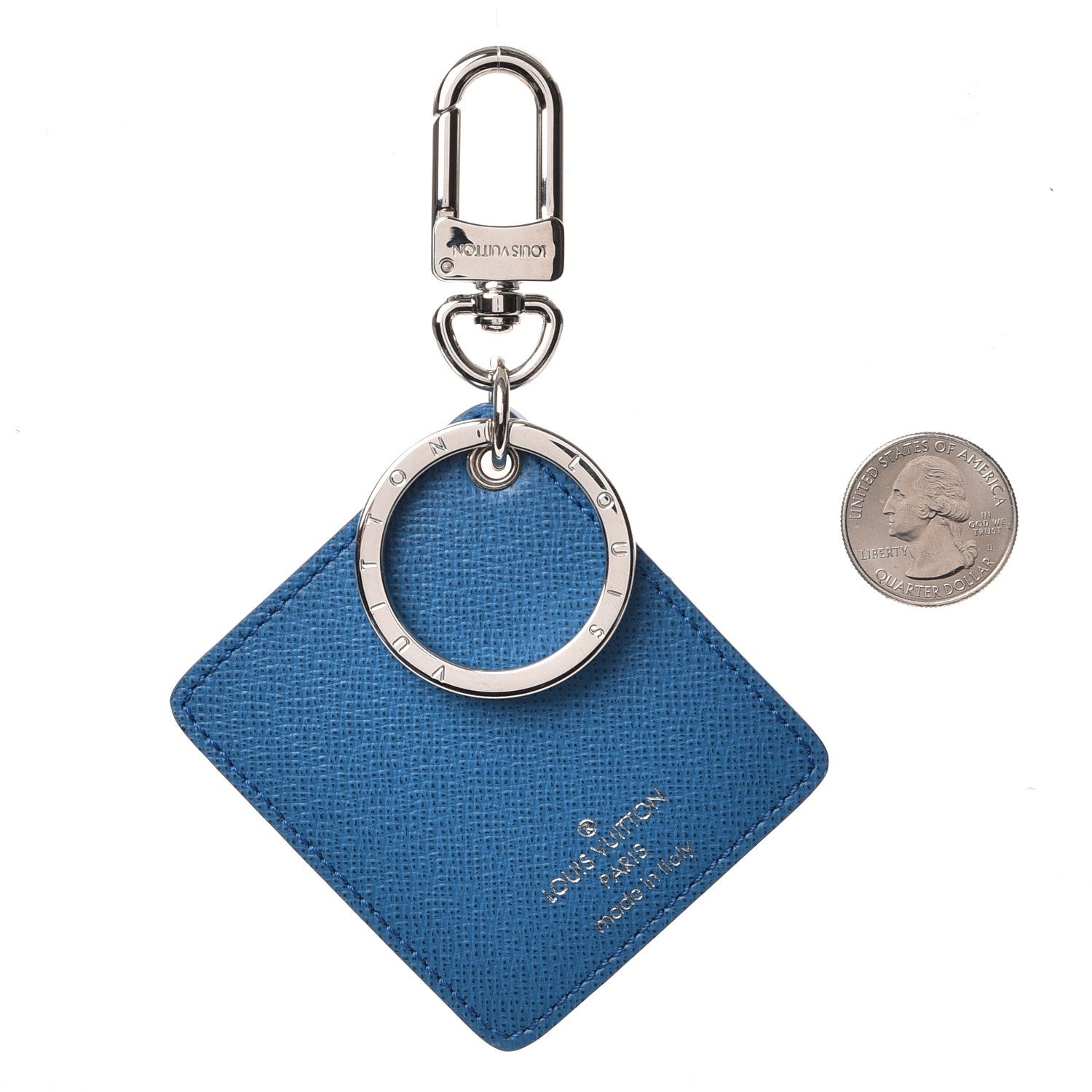 Louis Vuitton Damier Graphite Illustre V Key Holder Blue 2 of 4