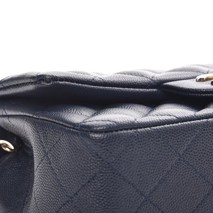 Chanel Caviar Quilted Mini Rectangular Flap Navy 8 of 10