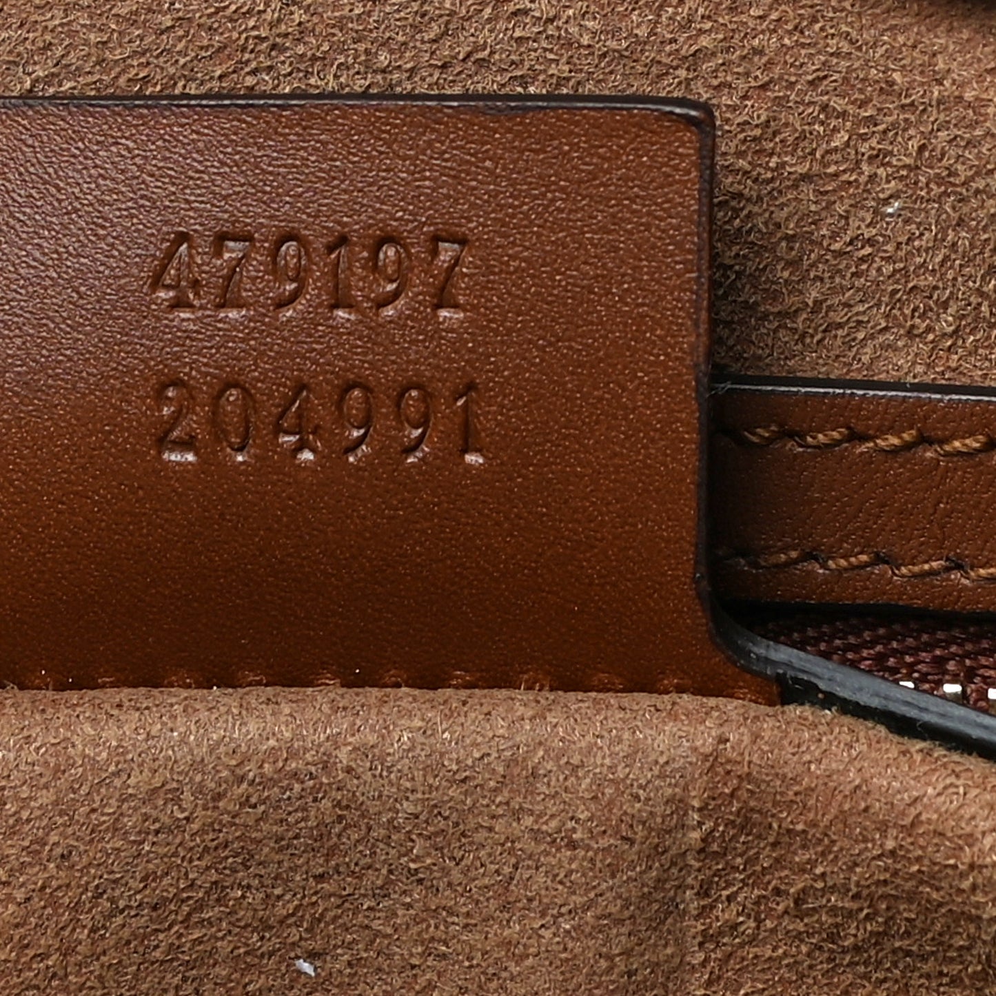 GG Supreme Monogram Medium Padlock Tote Beige Cuir