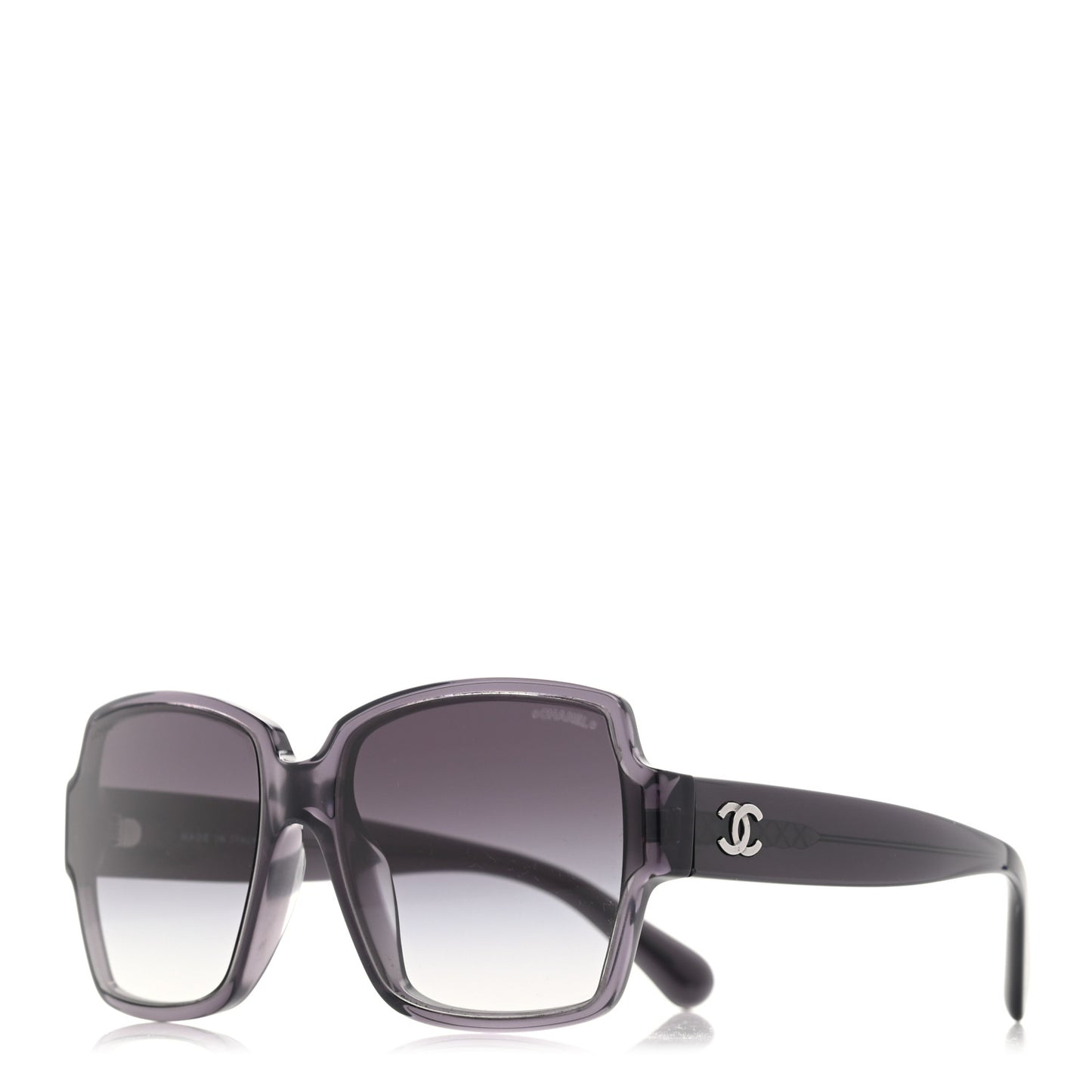 Acetate Square CC Sunglasses 5385 Grey