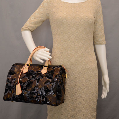 Louis Vuitton Monogram Fleur De Jais Sequins Speedy 30 2 of 8