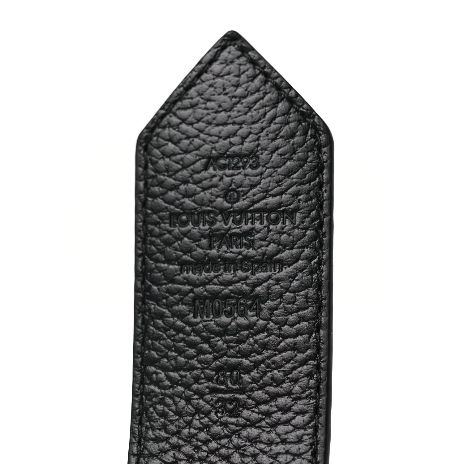 Louis Vuitton Monogram LV Circle 35mm Reversible Belt 80 32 Black 3 of 5